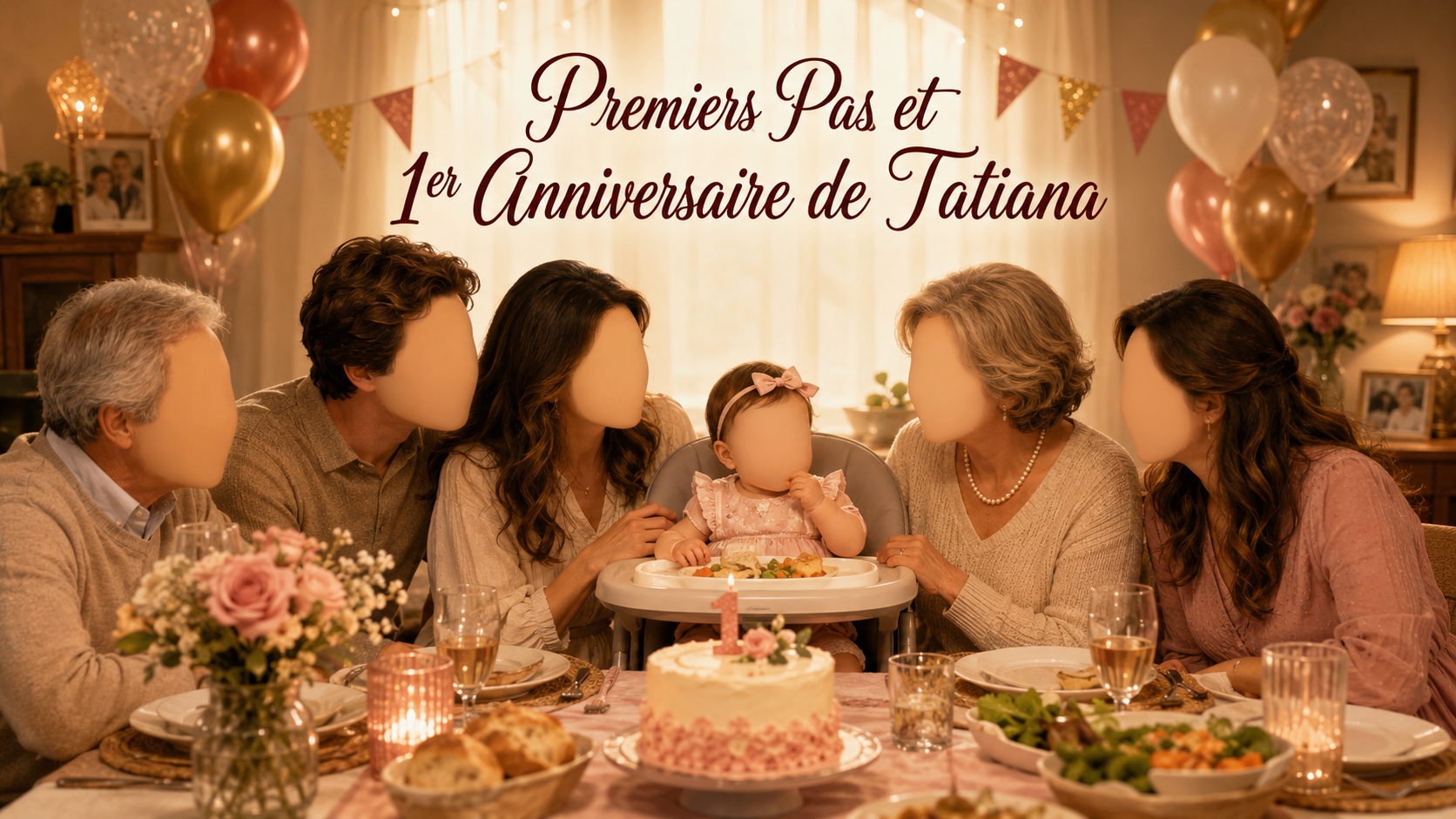 Tatiana's First Steps & 1st Birthday